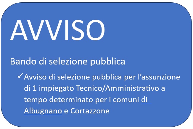 avviso bando