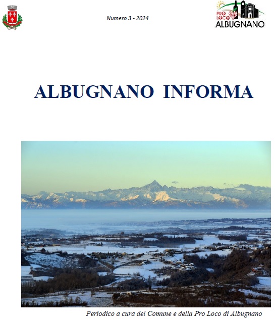 Il periodico "Albugnano informa"