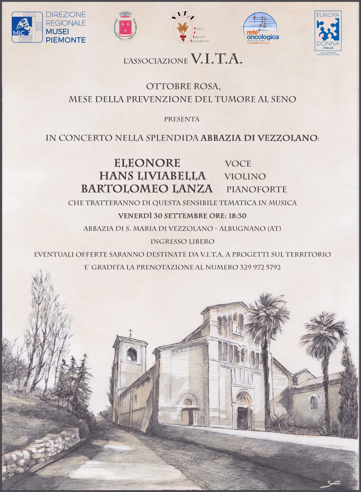 Concerto Ottobre Rosa