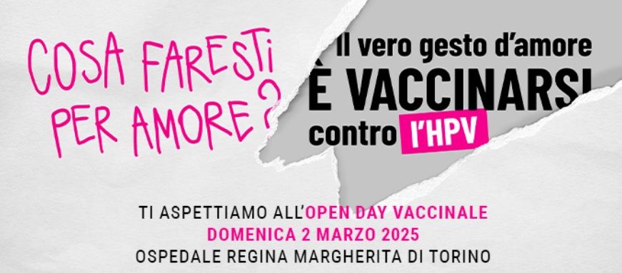 Open Day Vaccinale HPV - Domenica 2 marzo 2025