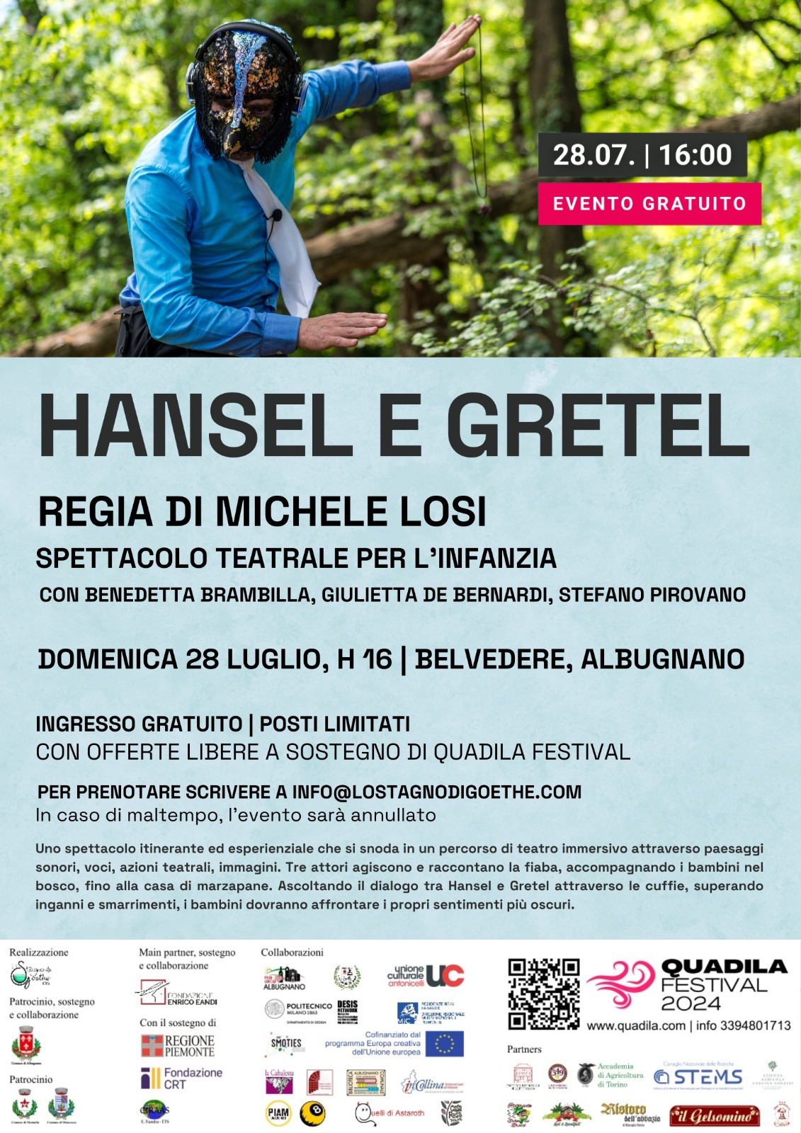 Hansel e Gretel - Spettacolo per bambini